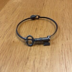 Luca + Danni Skeleton Key Bracelet, copper